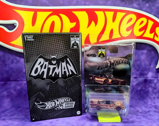 Hot Wheels Virtual Garage Classic TV Series Batmobile 1/6500, Yours Comes Sealed!