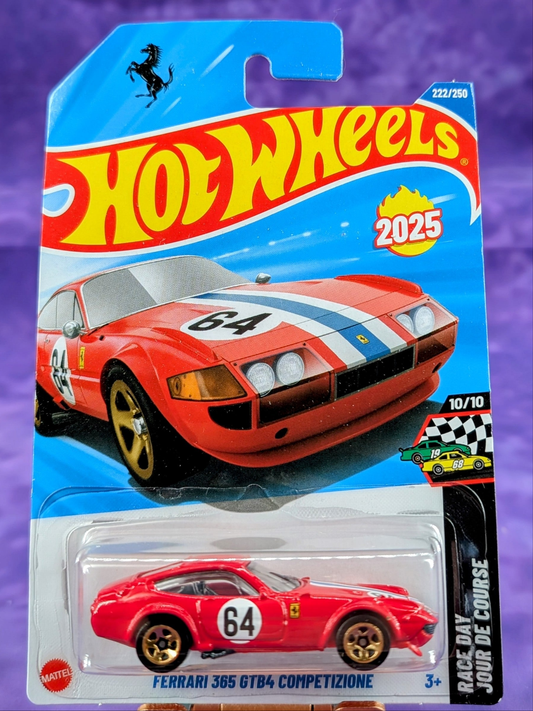 Hot Wheels Ferrari 365 GTB4 Competizione - Race Day - First Edition - Mainline