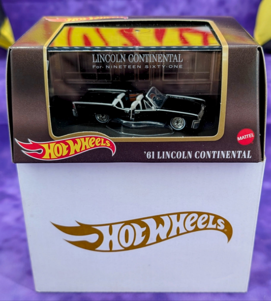 Hot Wheels RLC '61 Lincoln Continental Convertible - Red Line Club Exclusive