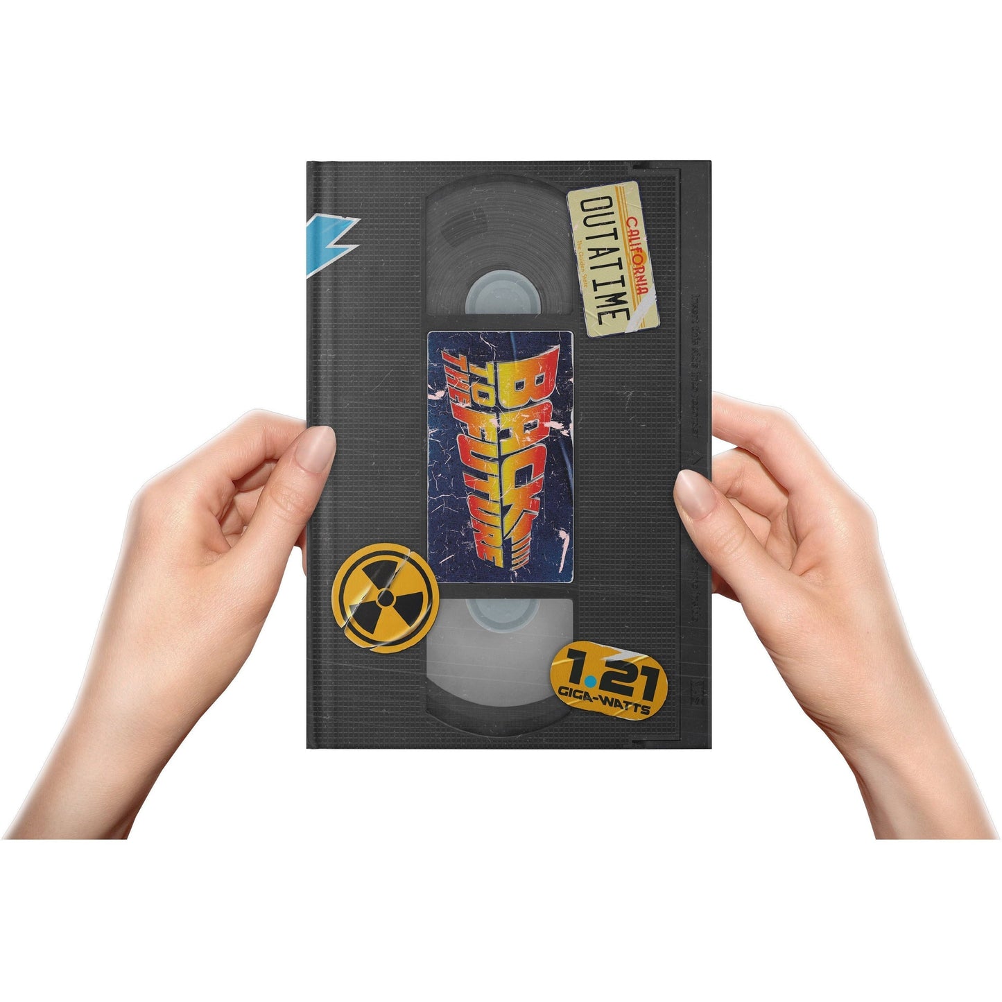 Back to the Future VHS-styled journal