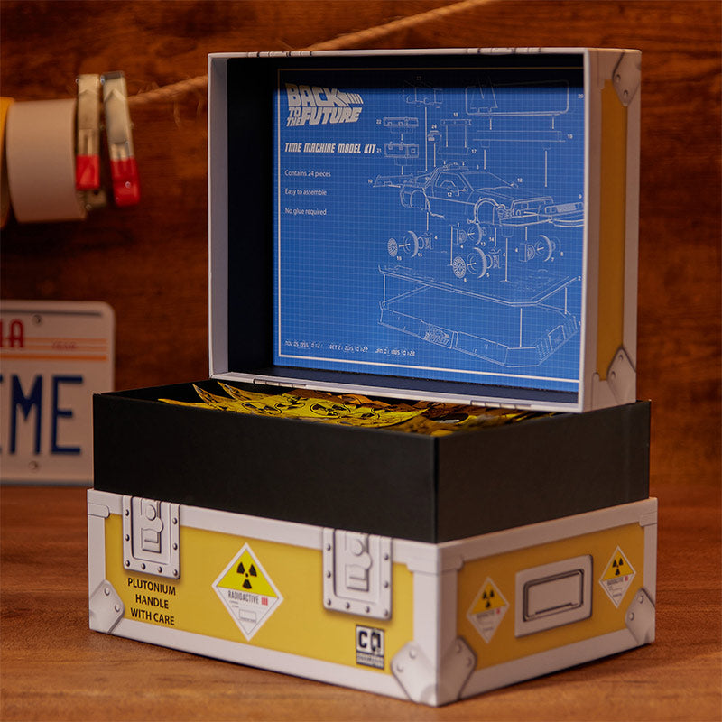 Back to the Future: Time Machine Countdown Character Model Kit