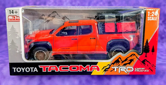 MiJo Exclusives 2024 Toyota Tacoma TRD Off-Road Edition – Octane Orange - 1/24