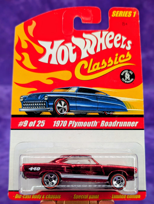 Hot Wheels Classics 1970 Plymouth Roadrunner - Redline Tires