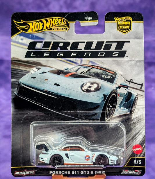 Hot Wheels Car Culture Circuit Legends GULF PORSCHE 911 GT3 R (992) - Premium