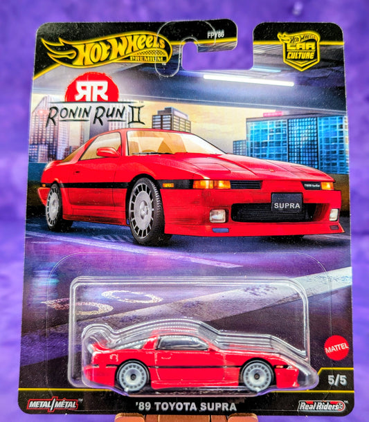 Hot Wheels '89 Toyota Supra - Ronin Run 2 - Premium