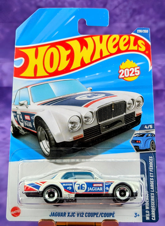 Hot Wheels Jaguar XJC V12 Coupe – Wild Widebody – First Edition - Mainline