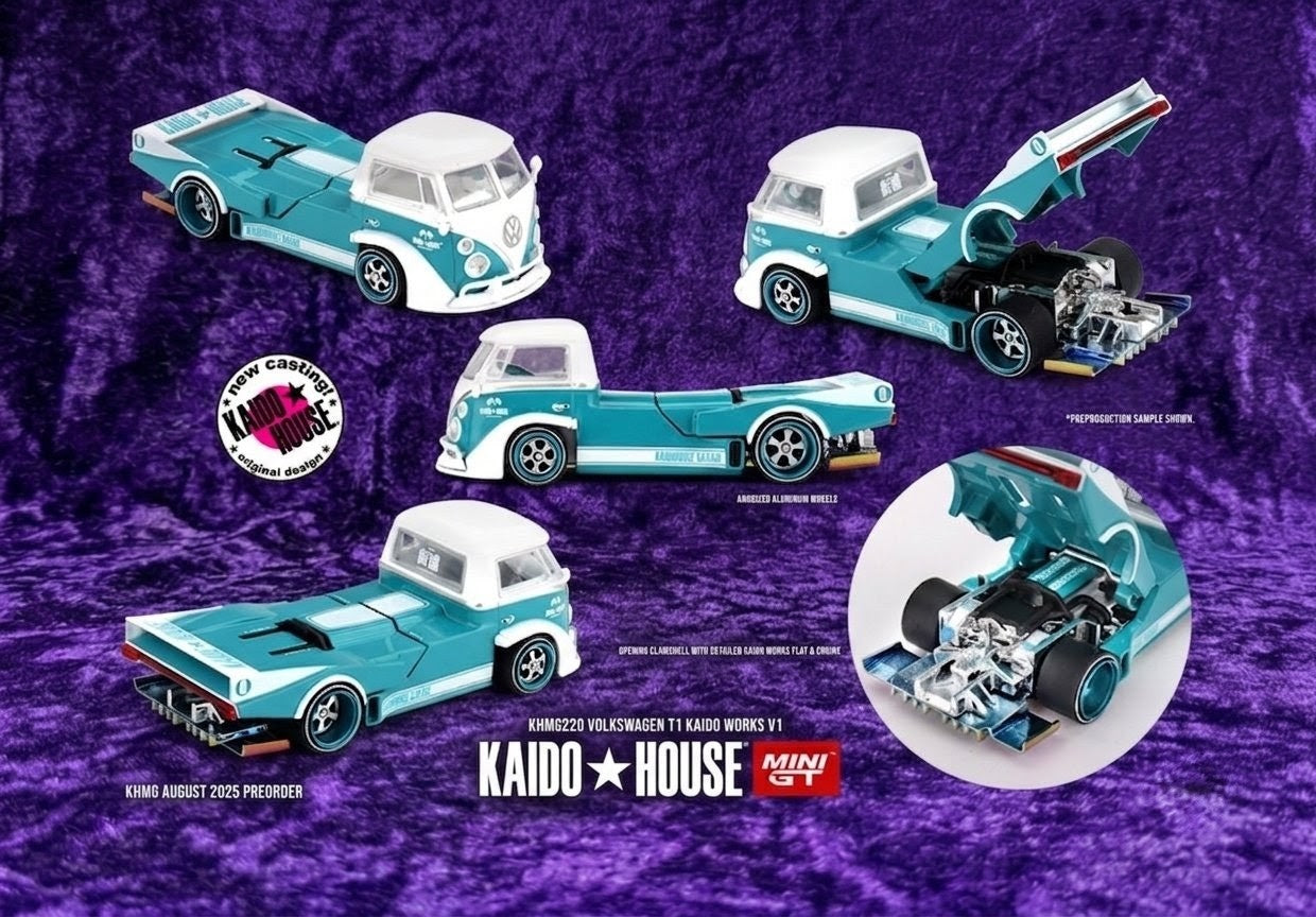 Kaido House x Mini GT Volkswagen T1 Kaido Works V1 - # 220