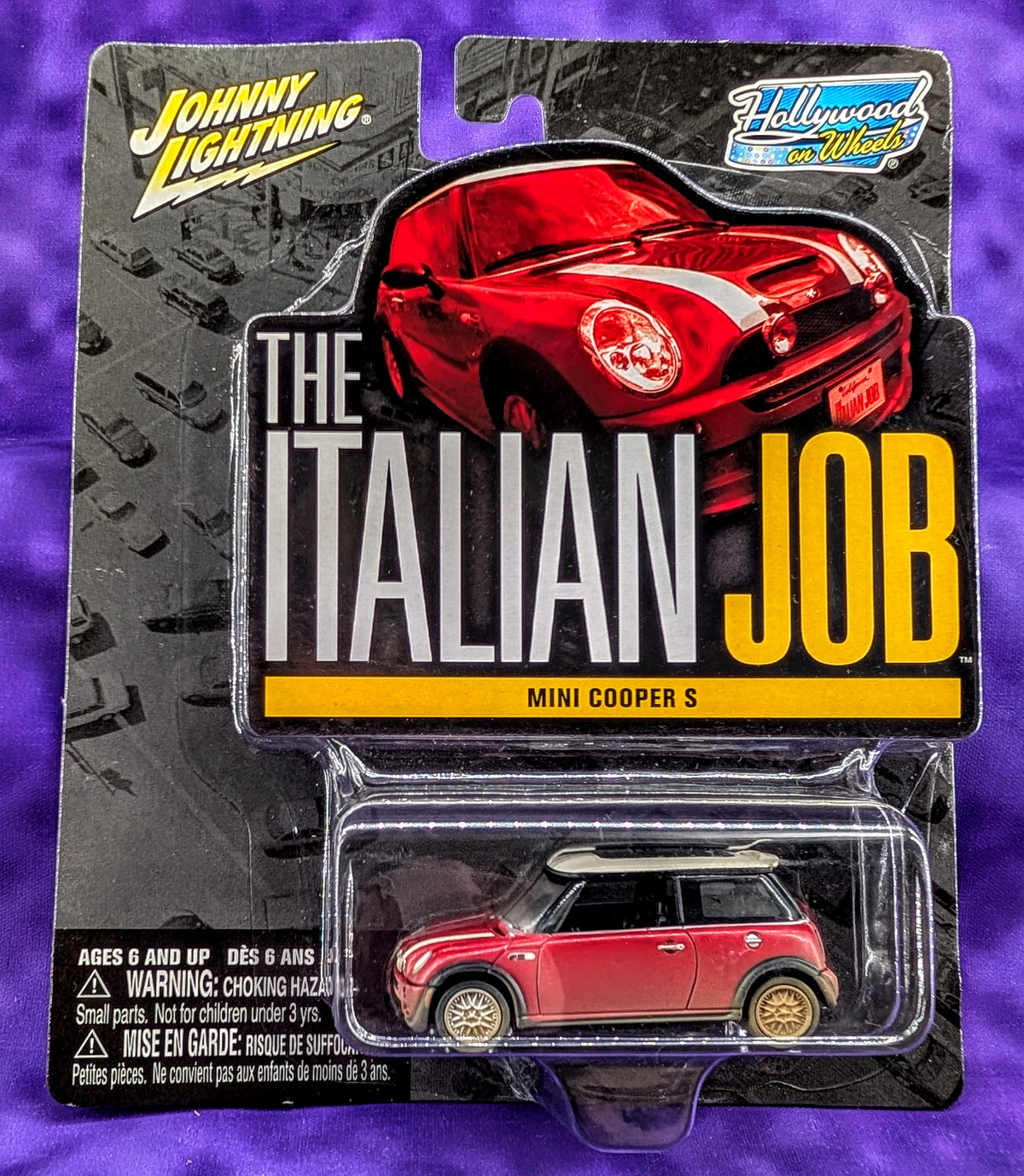 Johnny Lightning Mini Cooper - The Italian Job - Set of 3 - Getaway Trio - Hollywood on Wheels