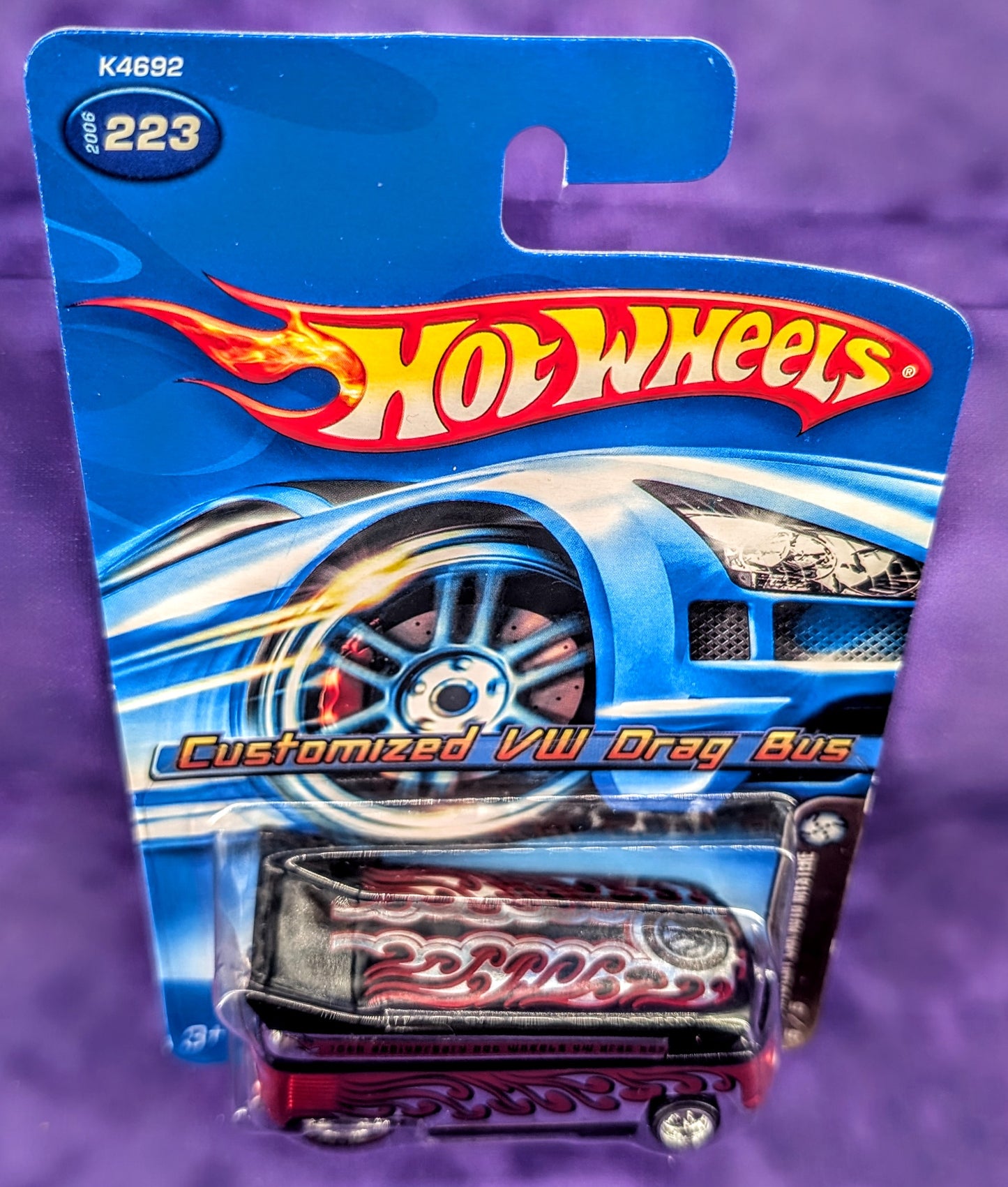 Hot Wheels Customized VW Drag Bus - 10th Anniversary - 2006 Mystery Car