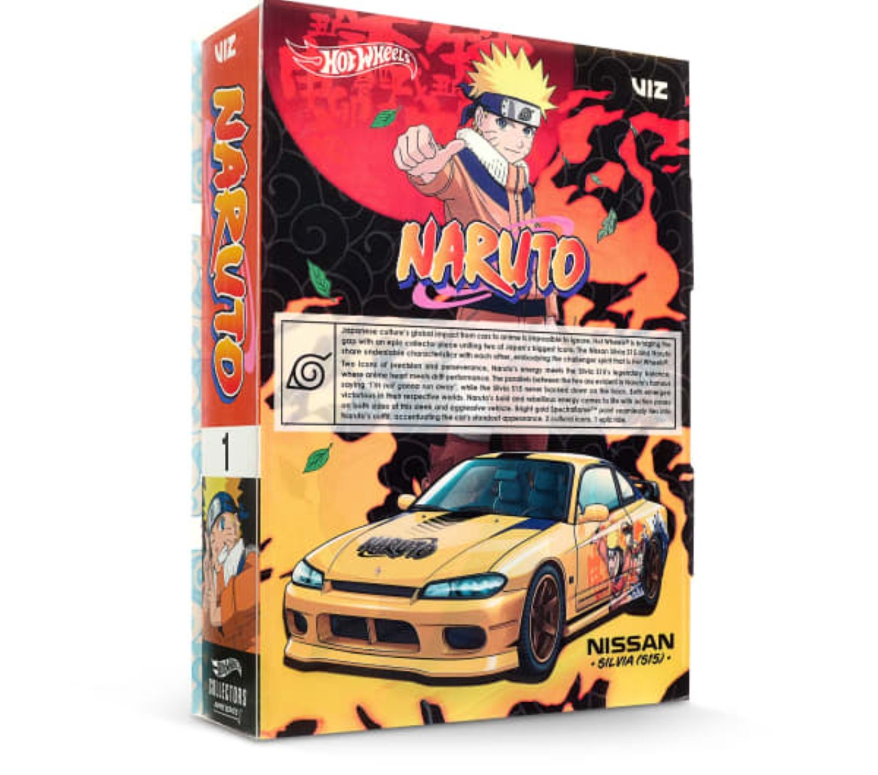 Hot Wheels x NARUTO Nissan Silvia (S15)