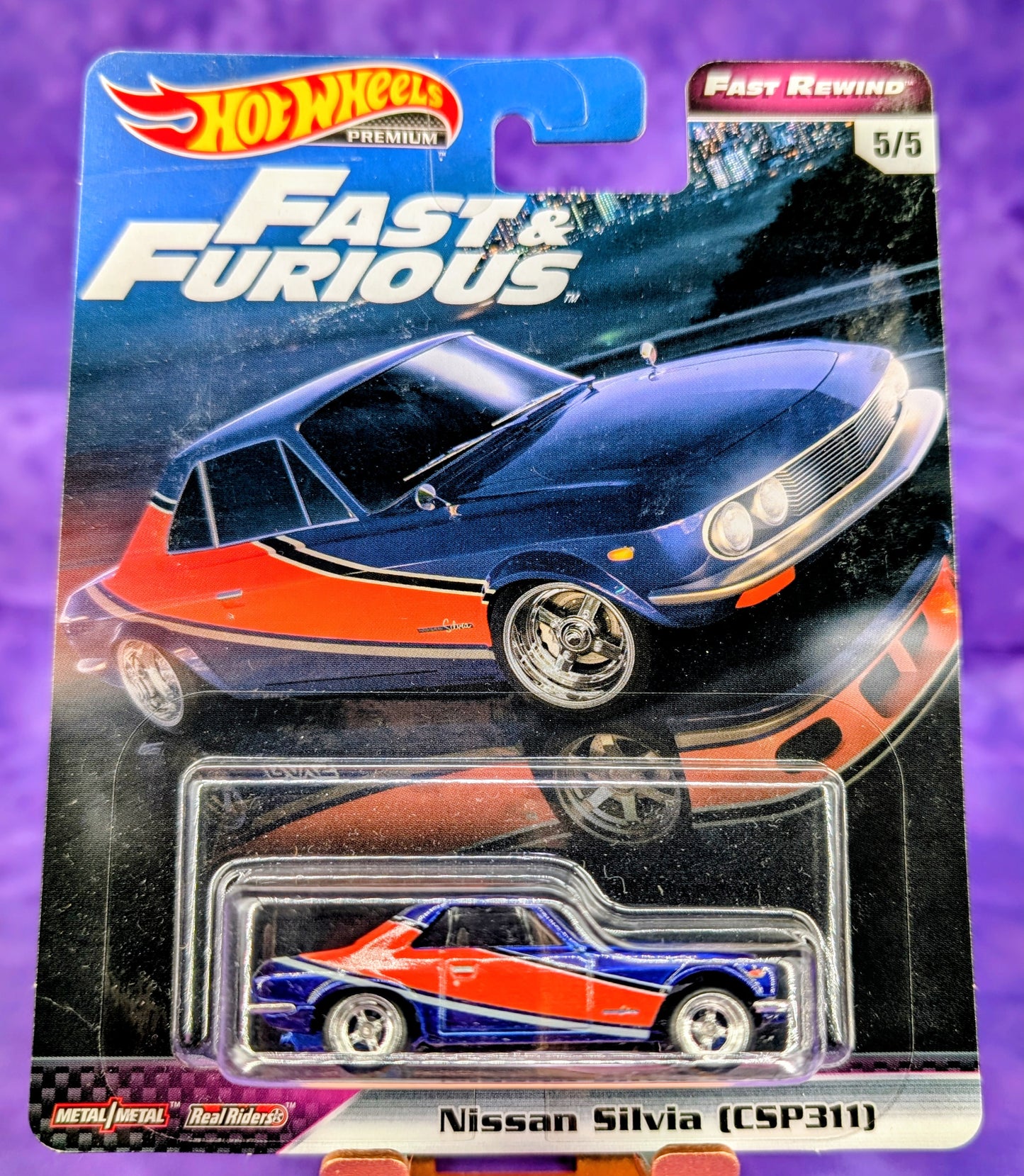 Hot Wheels Nissan Silvia (CSP311) - Fast Rewind - Fast & Furious - Premium - See Description