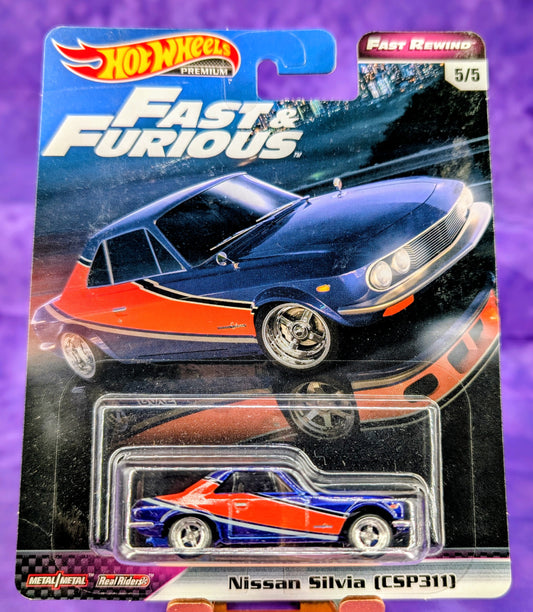 Hot Wheels Nissan Silvia (CSP311) - Fast Rewind - Fast & Furious - Premium - See Description