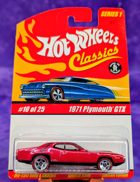 Hot Wheels Classics 1971 Plymouth GTX - Redline Tires