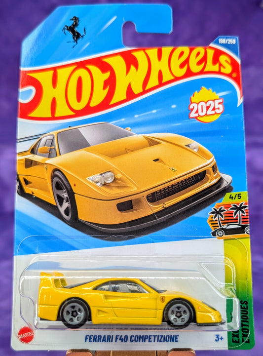 Hot Wheels Ferrari F40 Competizione - New for 2025 – Mainline