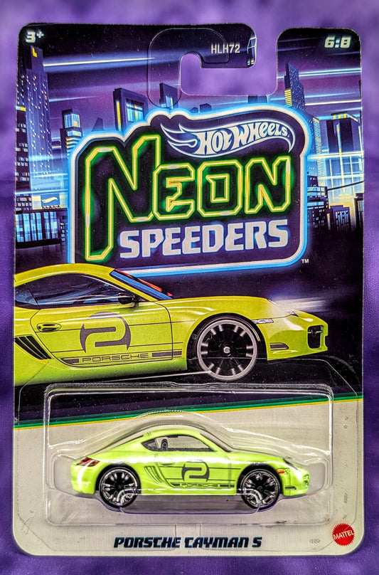 Hot Wheels Porsche Cayman S - Neon Speeders