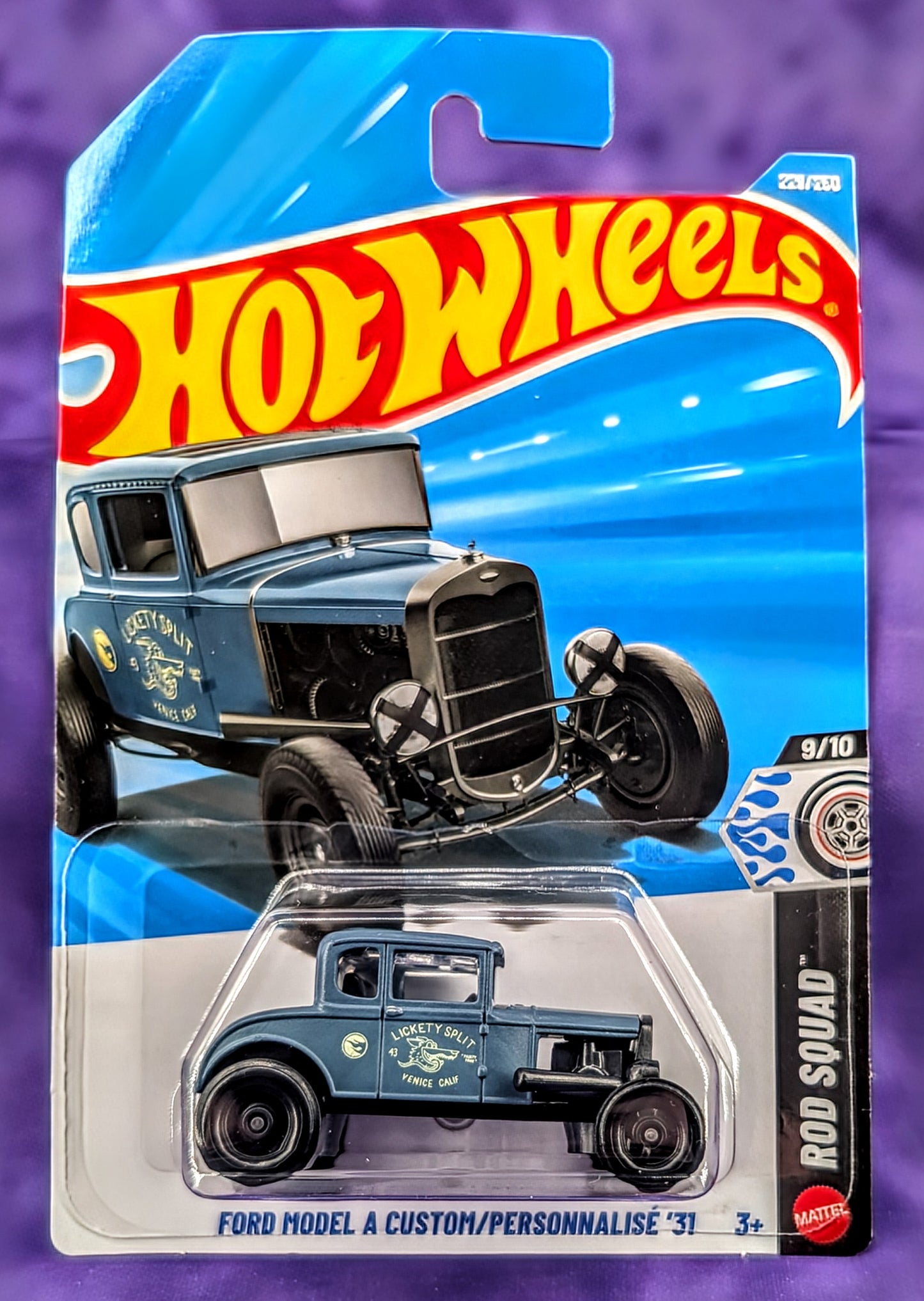 Hot Wheels '31 Ford Model A Custom - Treasure Hunt - Rod Squad - Mainline