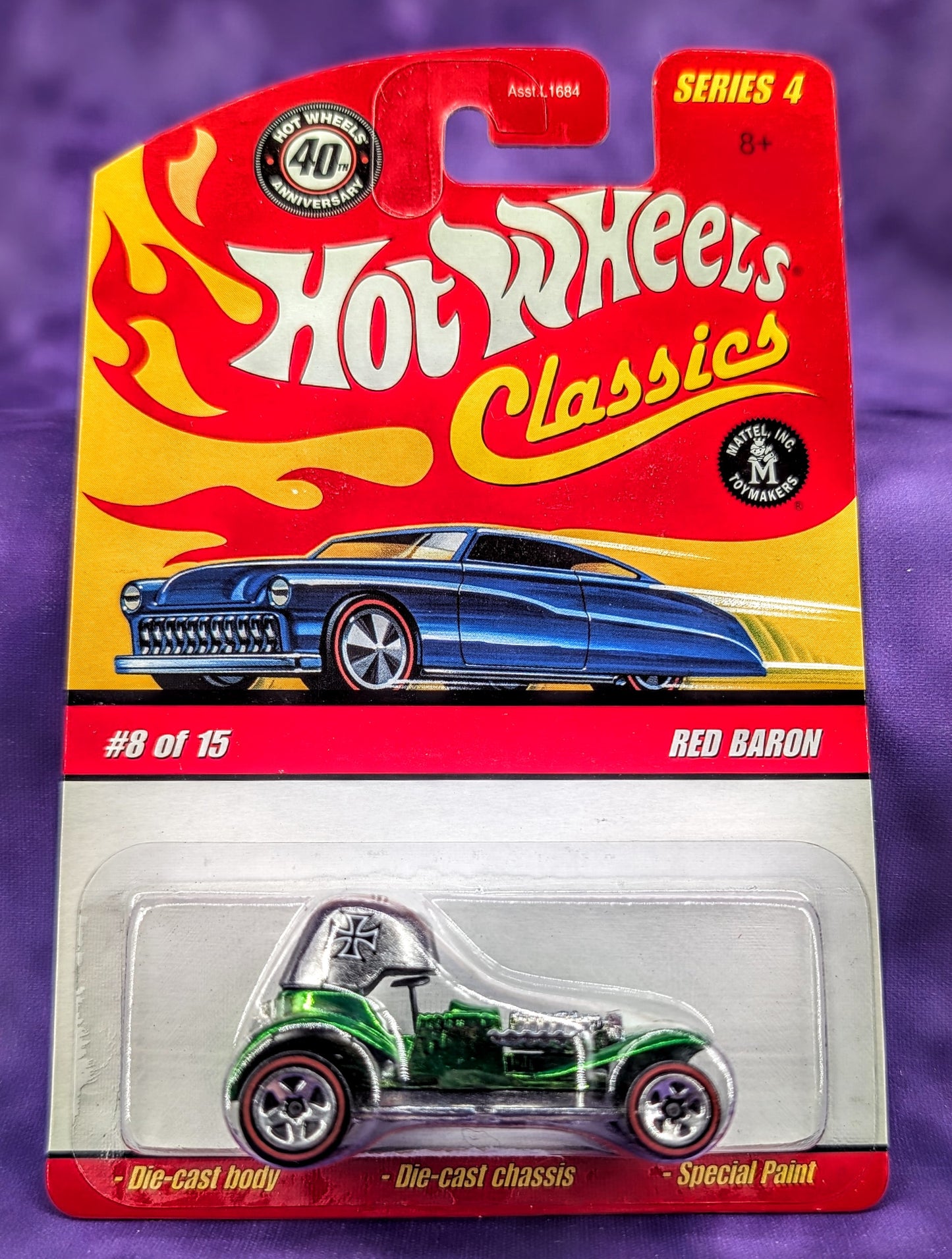 Hot Wheels Red Baron - Classics Series 4 - Spectraflame Green