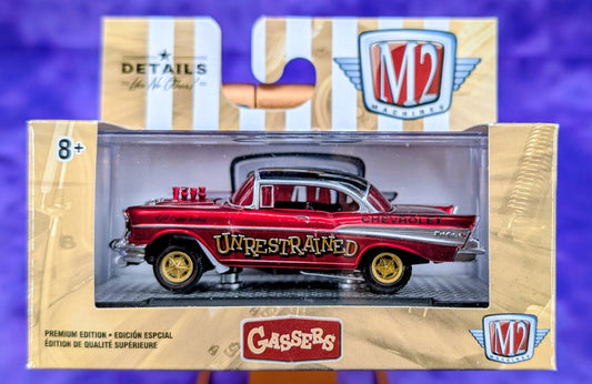 M2 Machines 1957 Chevrolet Bel Air Gasser - R51 20-02
