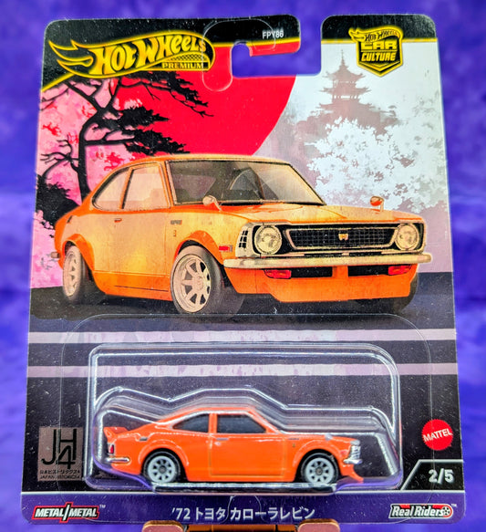 Hot Wheels '72 Toyota Corolla Levin トヨタ カローラレビン - Japan Historics 4 - Premium