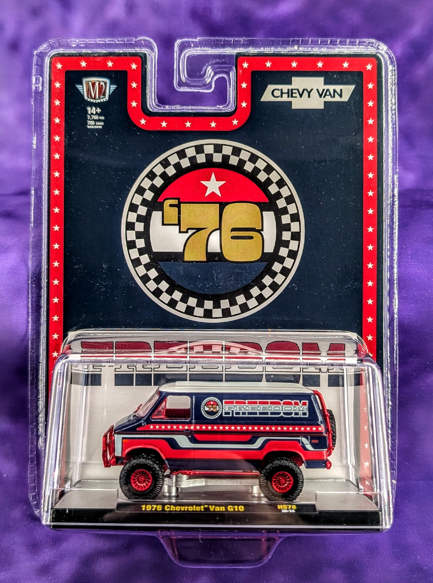 CHASE M2 Machines 1976 Chevrolet Van G10 4x4 - Freedom '76