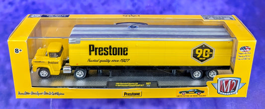 M2 Machines 1958 Chevrolet Spartan LCF & Limited Edition 1969 Chevrolet Camaro Z/28 RS - Prestone - R27 17-27 - See Description