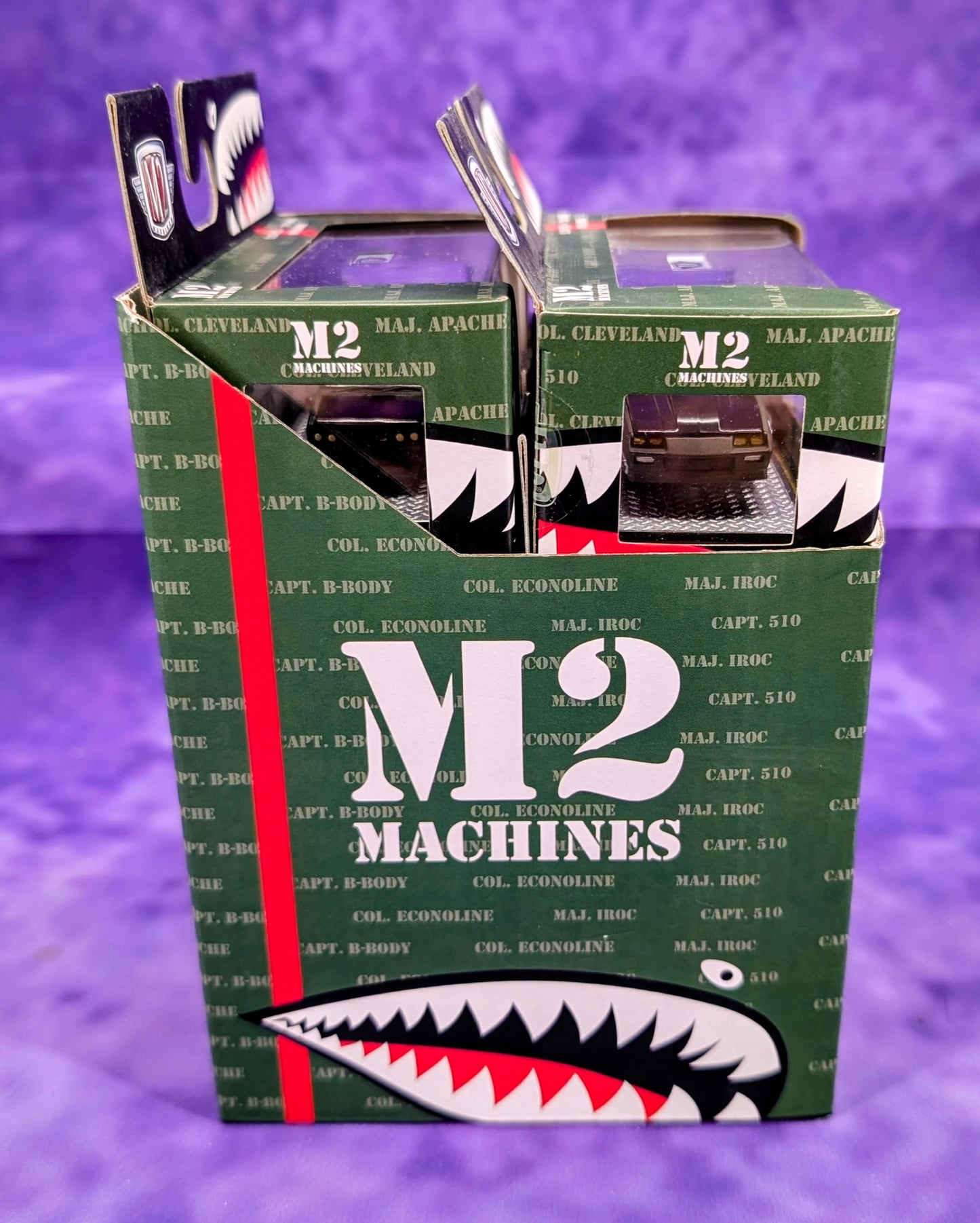 M2 Machines Tiger Nose (Shark Mouth) Acrylic Set of Six w/ Sleeve