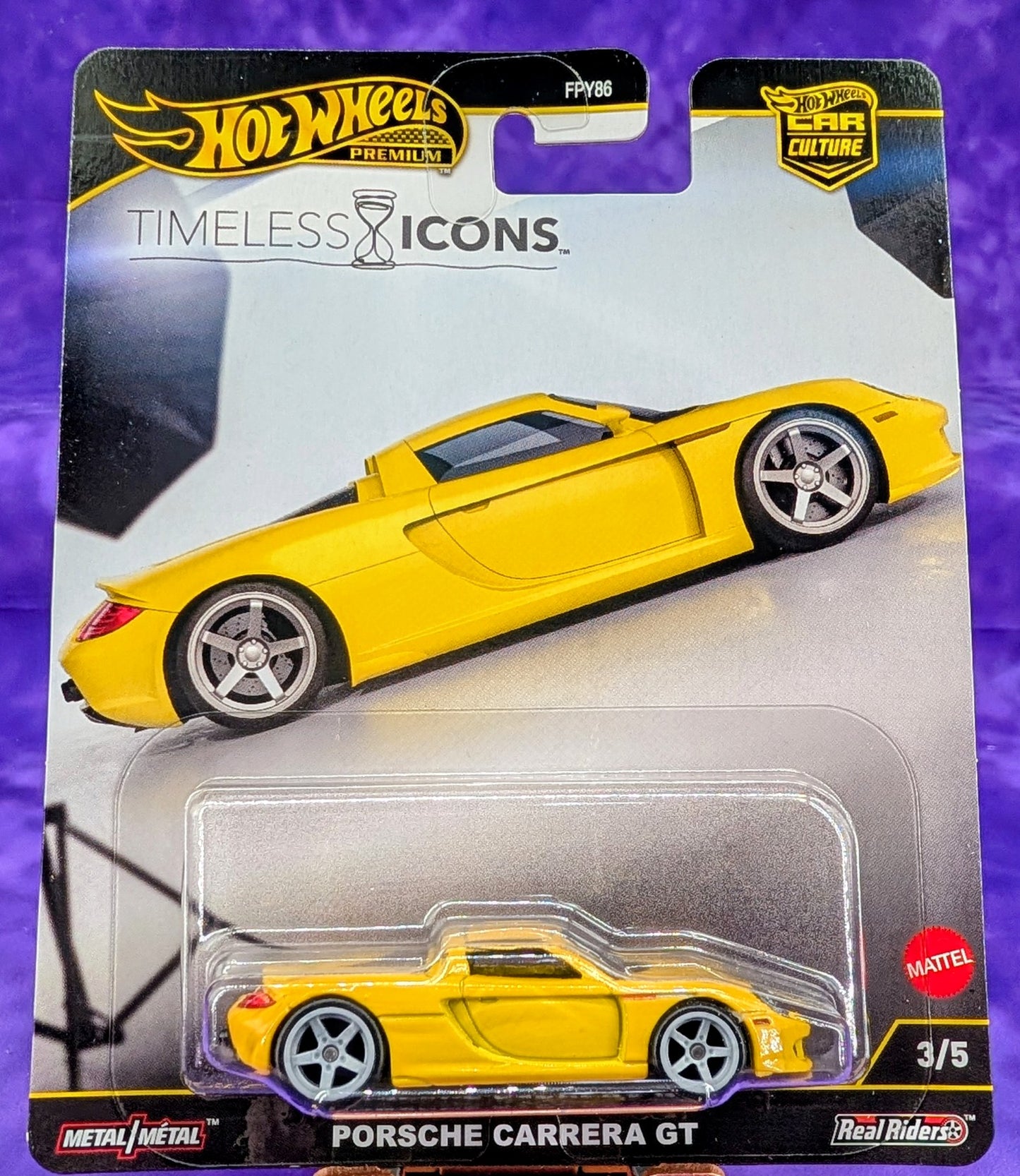 Hot Wheels Porsche Carrera GT - Timeless Icons - Car Culture - Premium