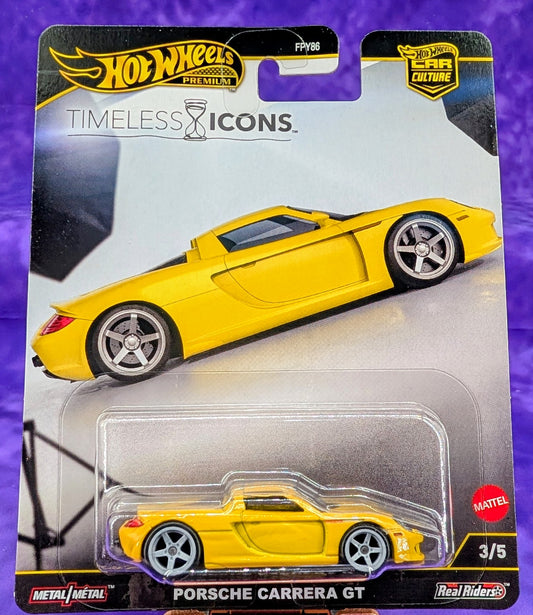 Hot Wheels Porsche Carrera GT - Timeless Icons - Car Culture - Premium