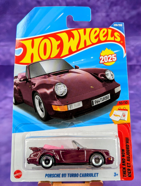 Hot Wheels Porsche 911 Cabriolet – Then and Now - First Edition