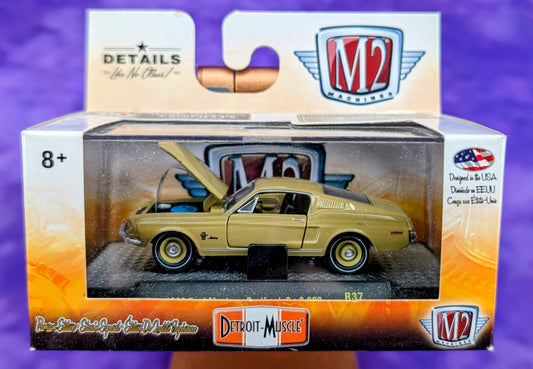 M2 Machines 1968 Ford Mustang Fastback 2+2 200 - R37 17-01