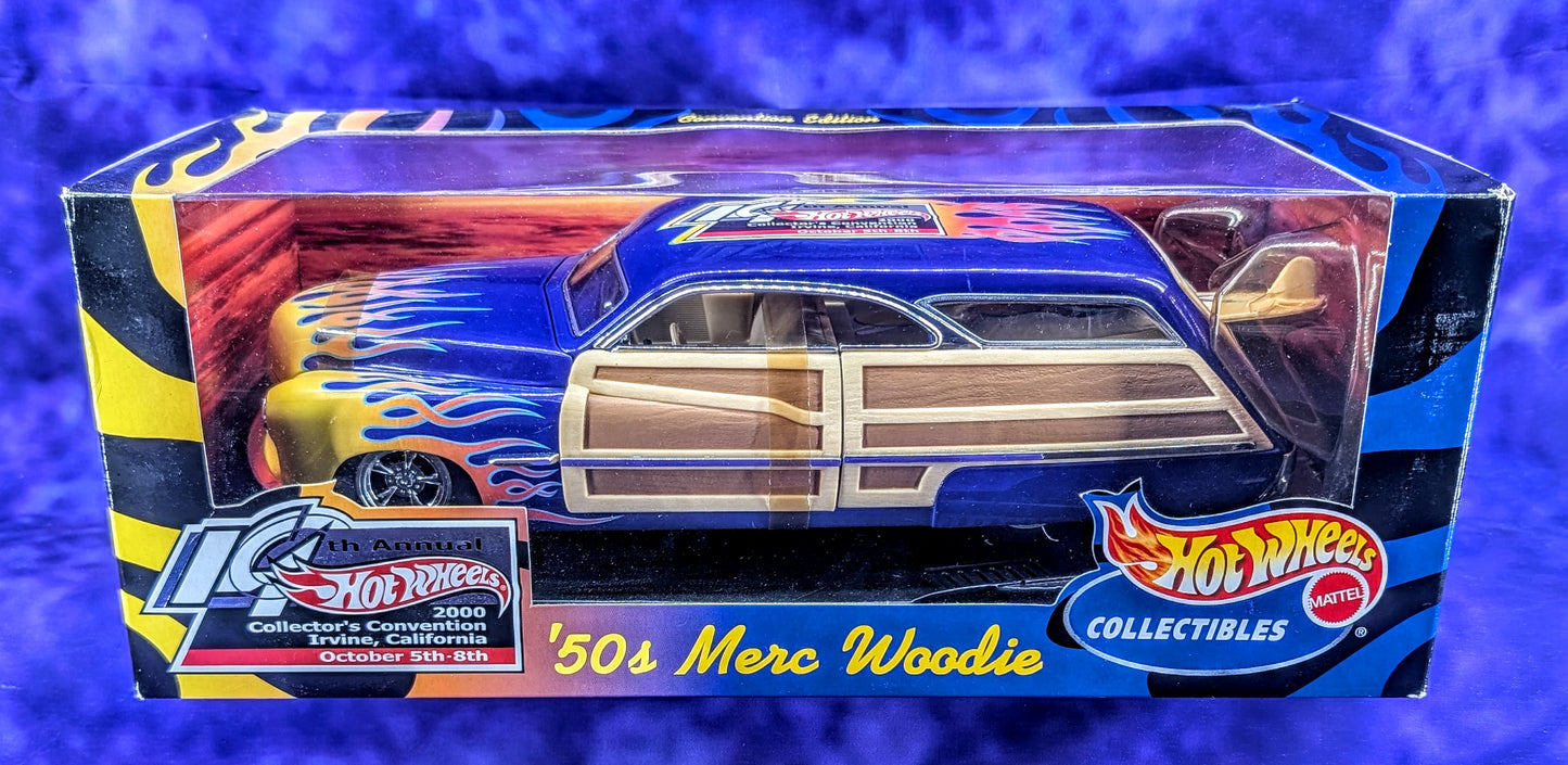Hot Wheels '50s Merc Woodie (Purple) - 14th Annual Collector's Convention - 1:18 Scale