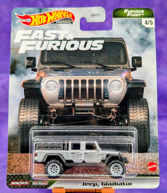 Hot Wheels Jeep Gladiator - Furious Fleet - Fast & Furious – Premium