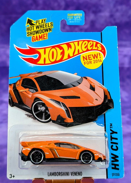 Hot Wheels Lamborghini Veneno - 2014 First Edition - Mainline