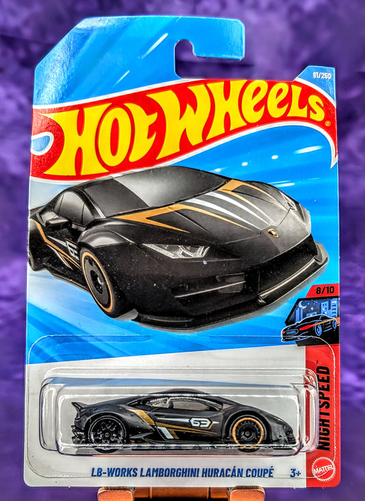 Hot Wheels LB-Works Lamborghini Huracán Coupé - Liberty Walk LBWK - Nightspeed - Mainline