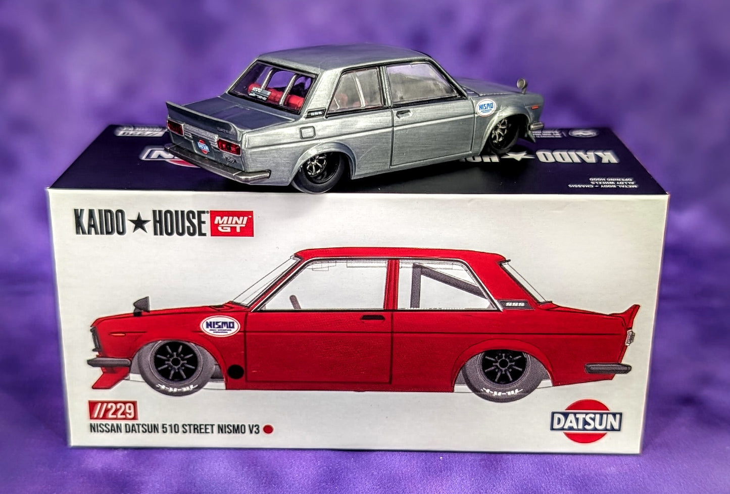 CHASE Kaido House Datsun 510 Street NISMO V3 - RAW Metal - #229