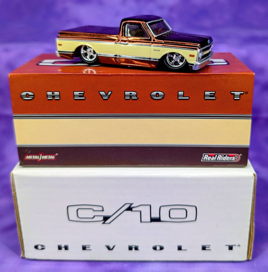 Hot Wheels RLC 1969 Chevrolet C10 Truck - Root Beer Brown - #10759/12500