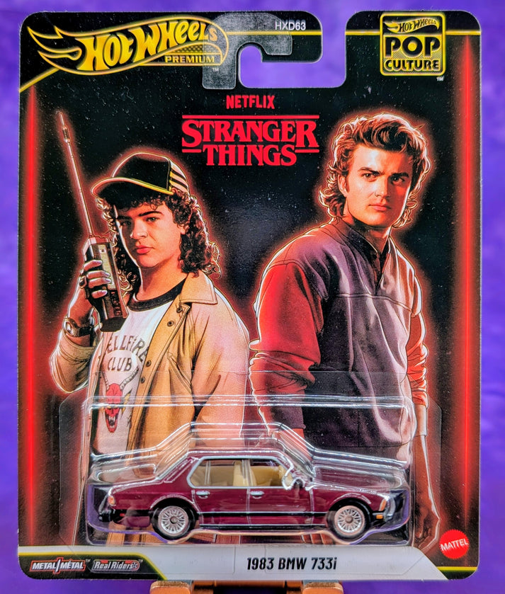 Hot Wheels '83 BMW 733i - Stranger Things - Pop Culture - Premium – Hot ...