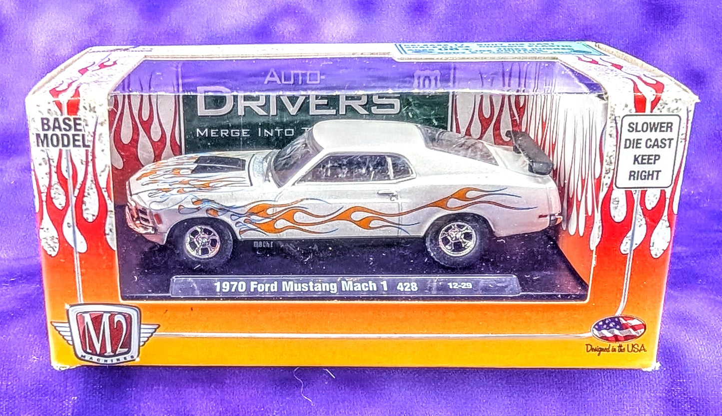 M2 Machines 1970 Ford Mustang Mach 1 428 - Auto-Drivers