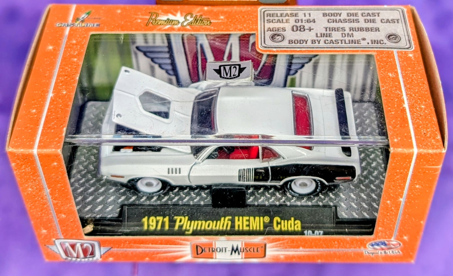 M2 Machines 1971 Plymouth HEMI Cuda - 10-07