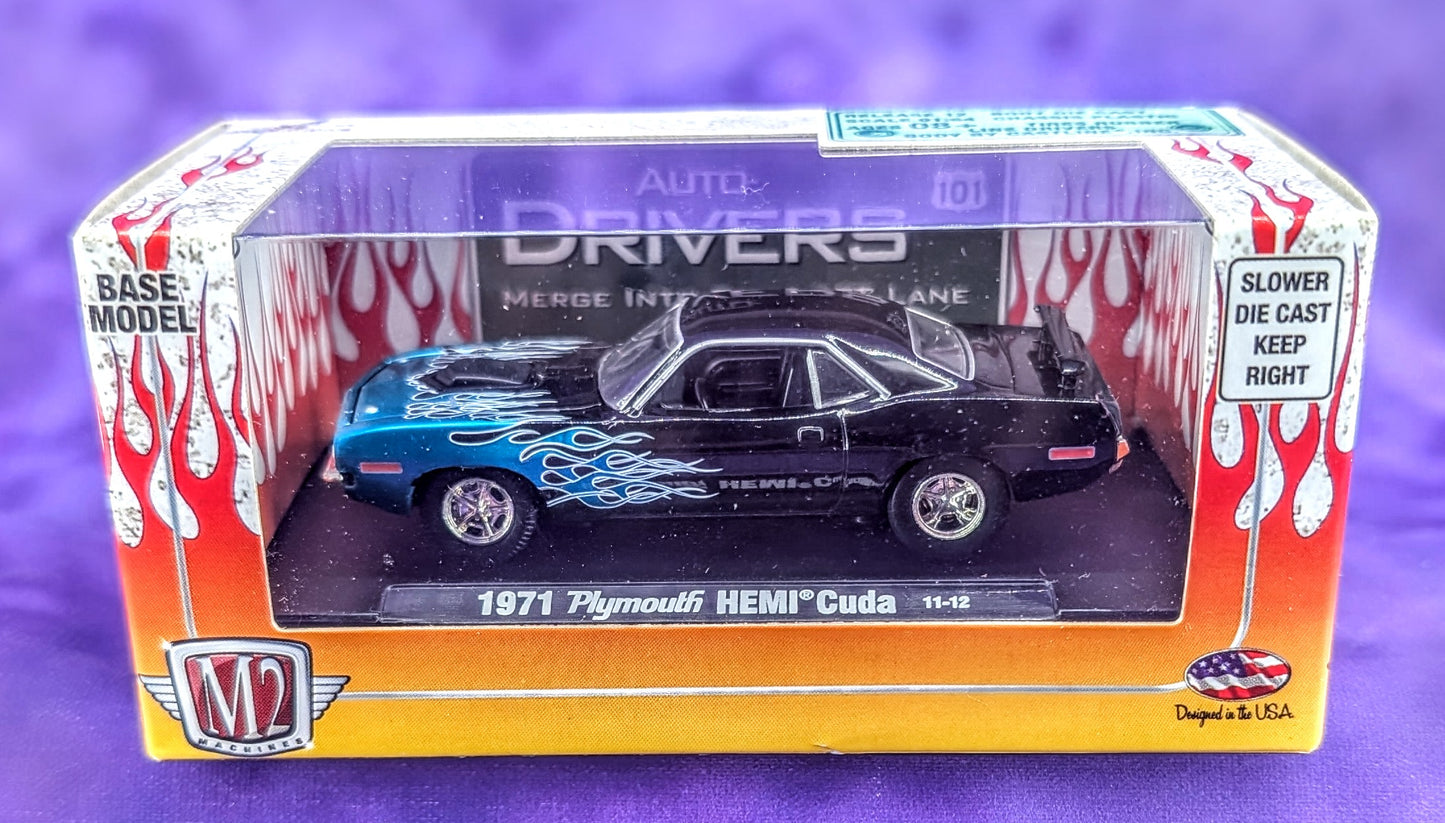 M2 Machines 1971 Plymouth HEMI Cuda - Auto-Drivers