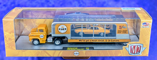 M2 Machines 1958 Chevrolet LCF & 1969 Chevrolet Camaro Z/28 - Walmart Exclusive - S15 15-09