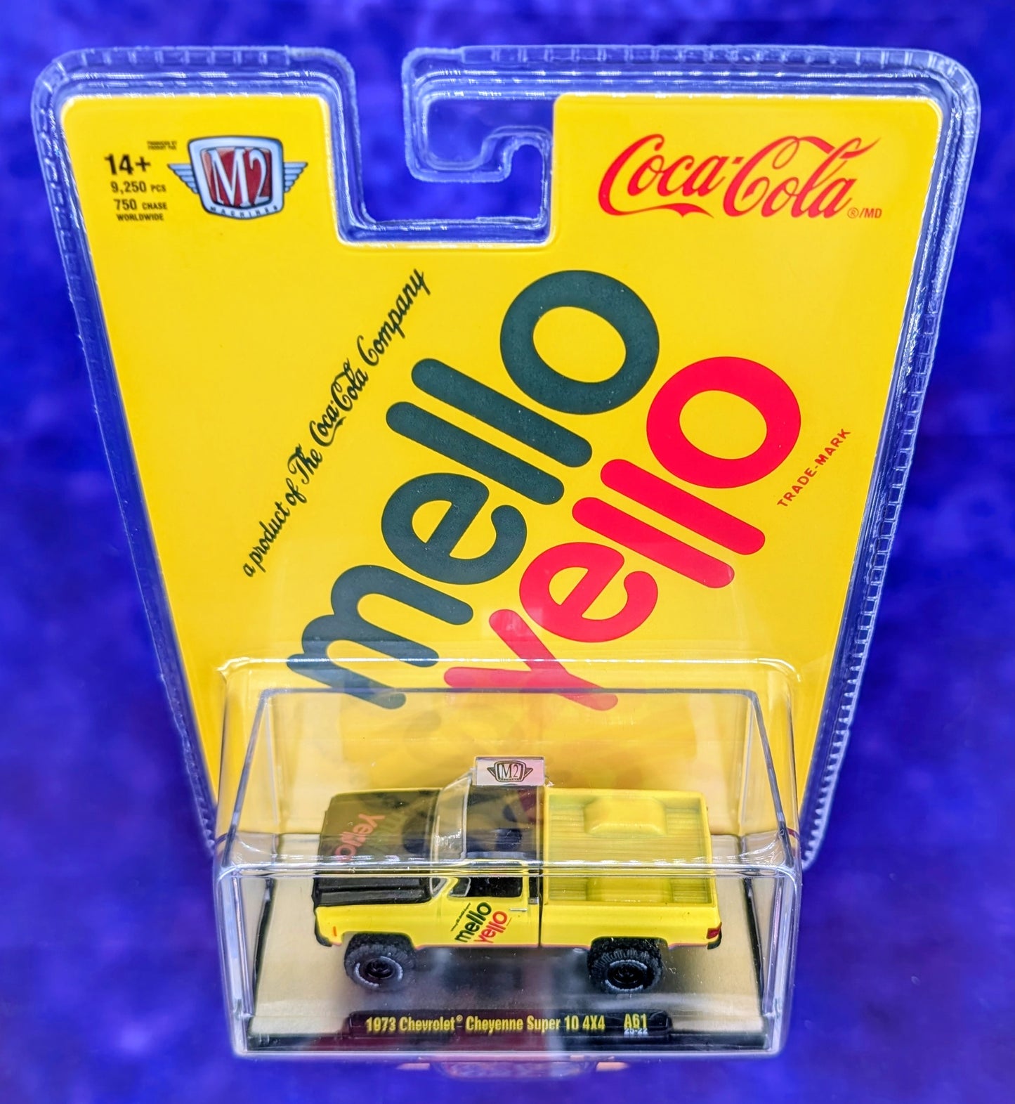 M2 Machines 1973 Chevrolet Cheyenne Super 10 4X4 – Mello Yello - A61 25-22