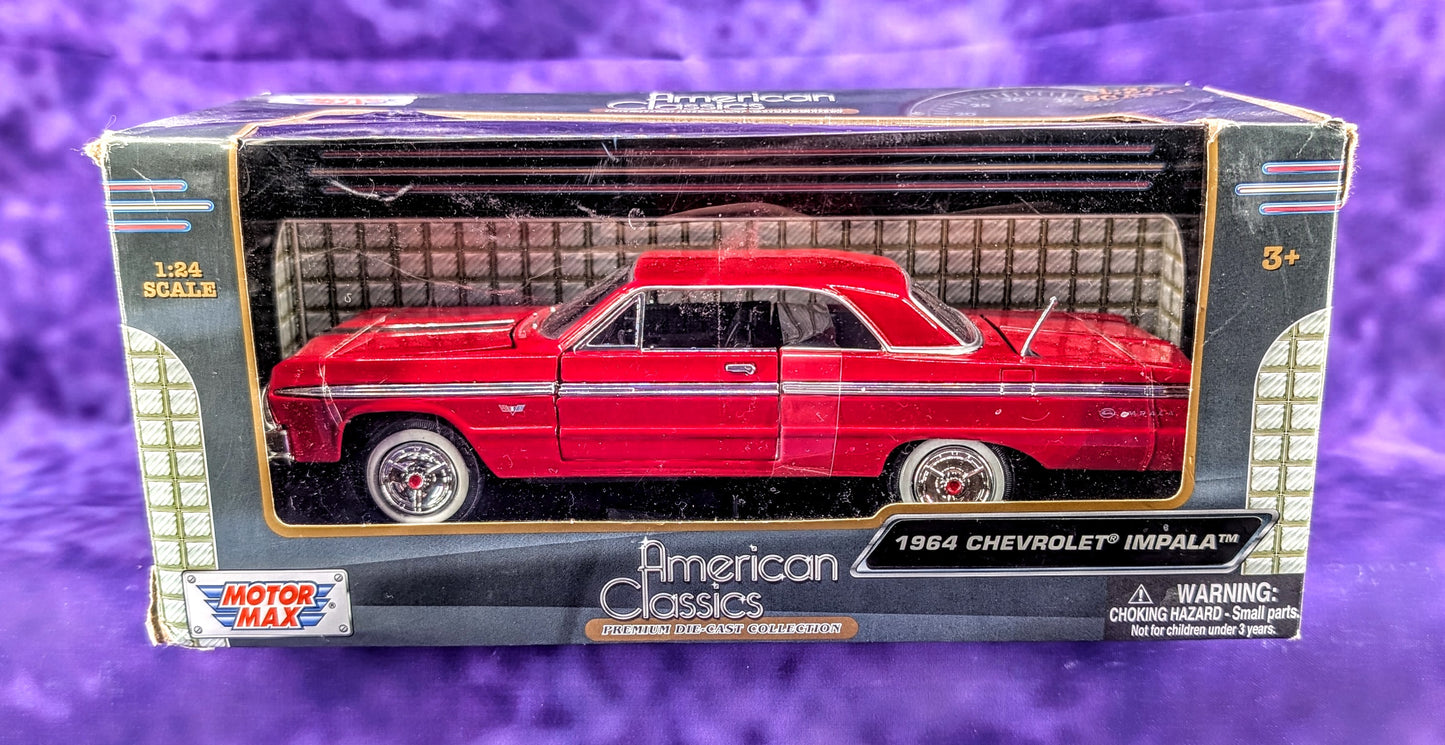 Motor Max 1964 Chevrolet Impala -  American Classics - 1:24 Scale