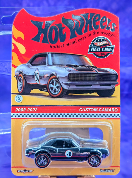 Hot Wheels Red Line Club 20th Anniversary Custom Camaro (Chrome Paint)