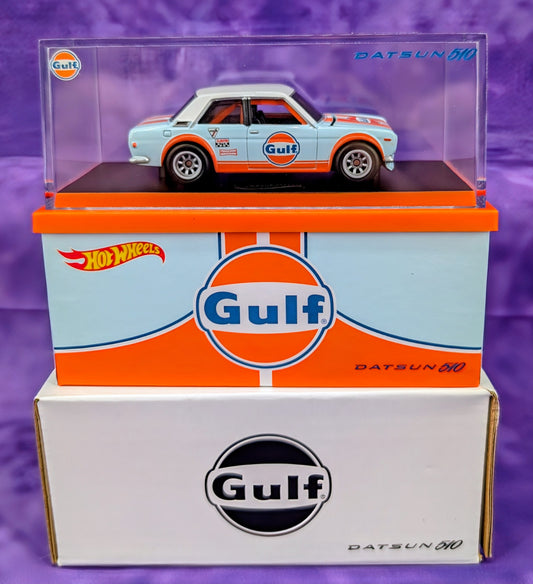Hot Wheels RLC Gulf Datsun 510 - Red Line Club
