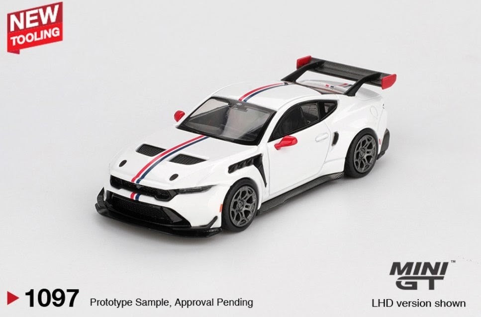 CHASE Mini GT Ford Mustang GTD "Spirit of America" - # 1097