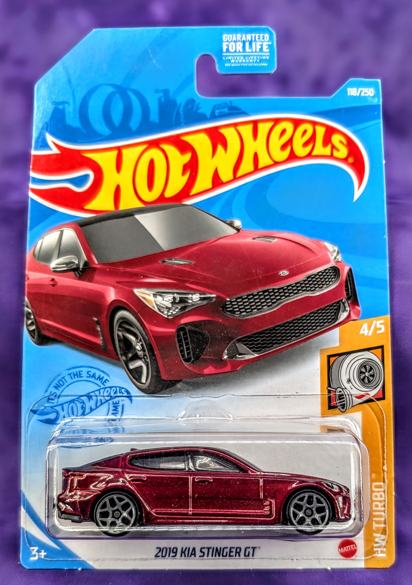 Hot Wheels 2019 Kia Stinger GT - HW Turbo - Mainline