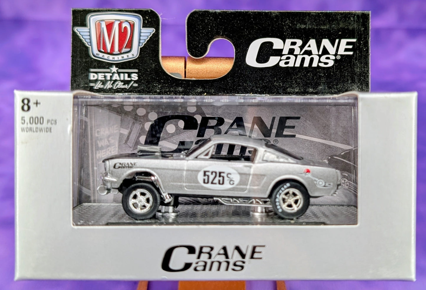 M2 Machines 1966 Ford Mustang Gasser - Crane Cams - S108 22-36