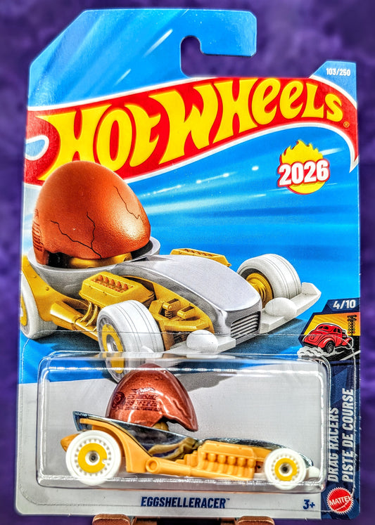 Hot Wheels Eggshelleracer - Drag Racers - First Edition - Mainline