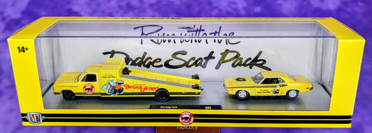 M2 Machines 1974 Dodge Truck & 1971 Dodge Challenger R/T - Scat Pack - R88 25-17
